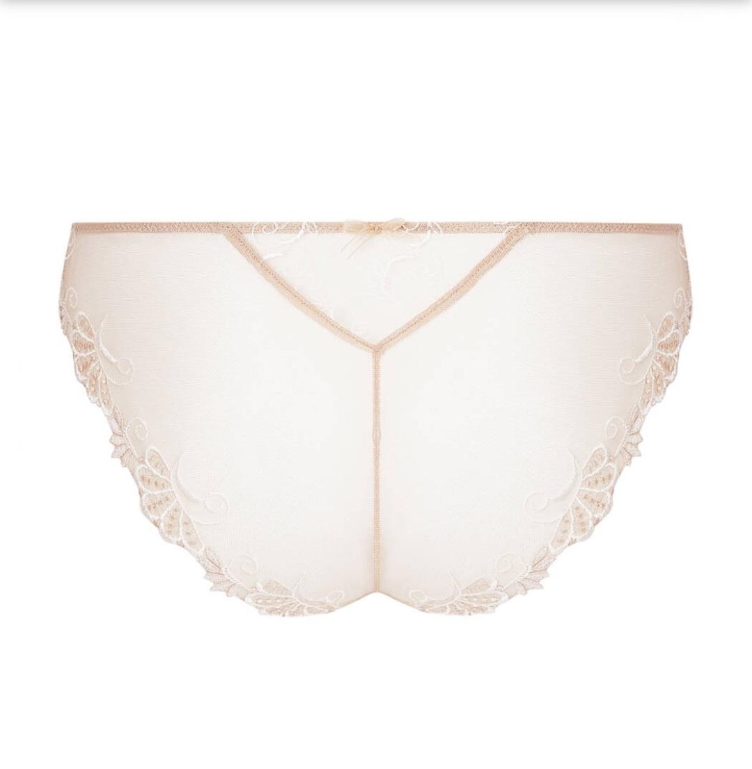 Dressing Floral slip seduction